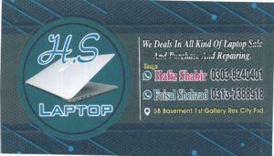 H.S Laptop Image